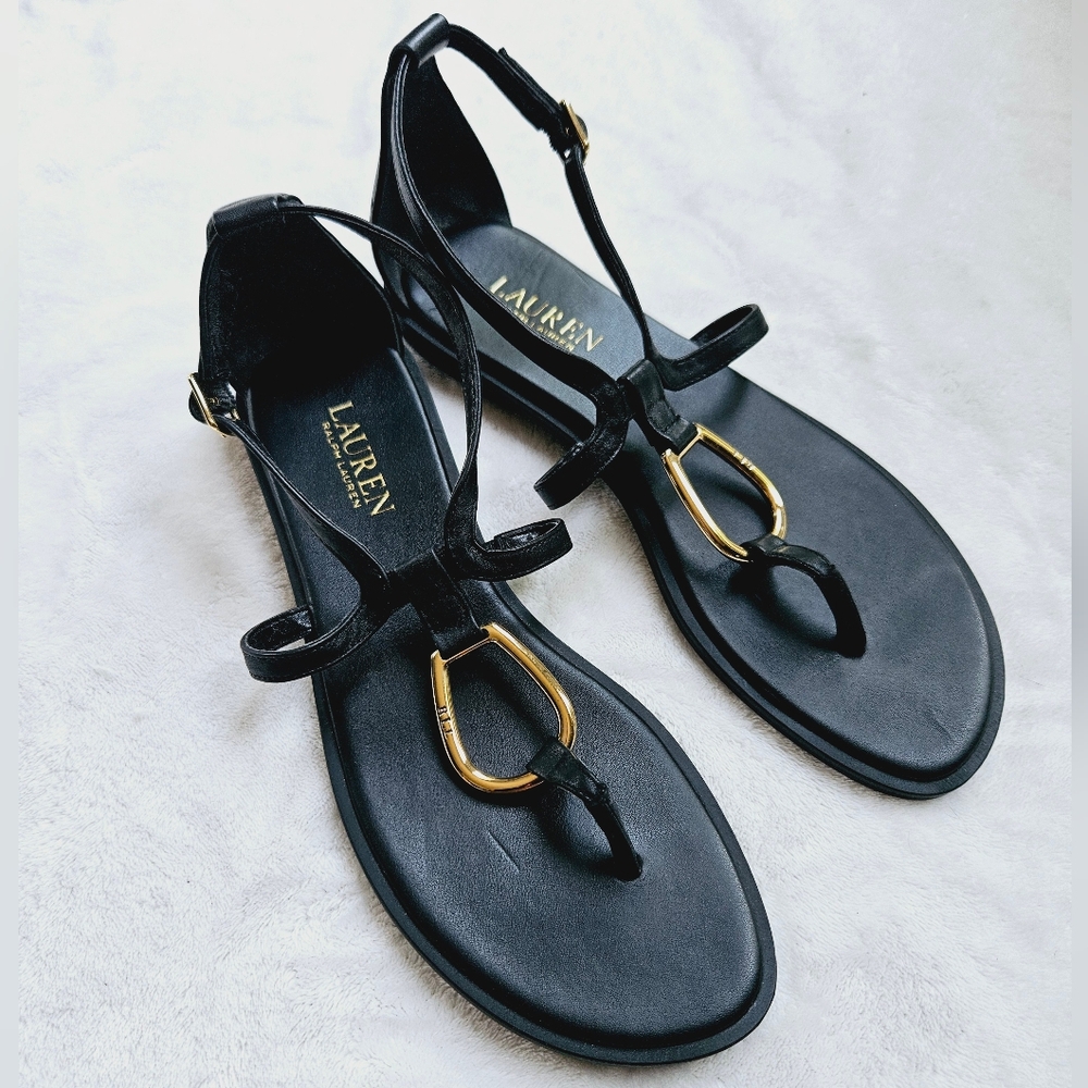 Ralph Lauren Leather Sandals